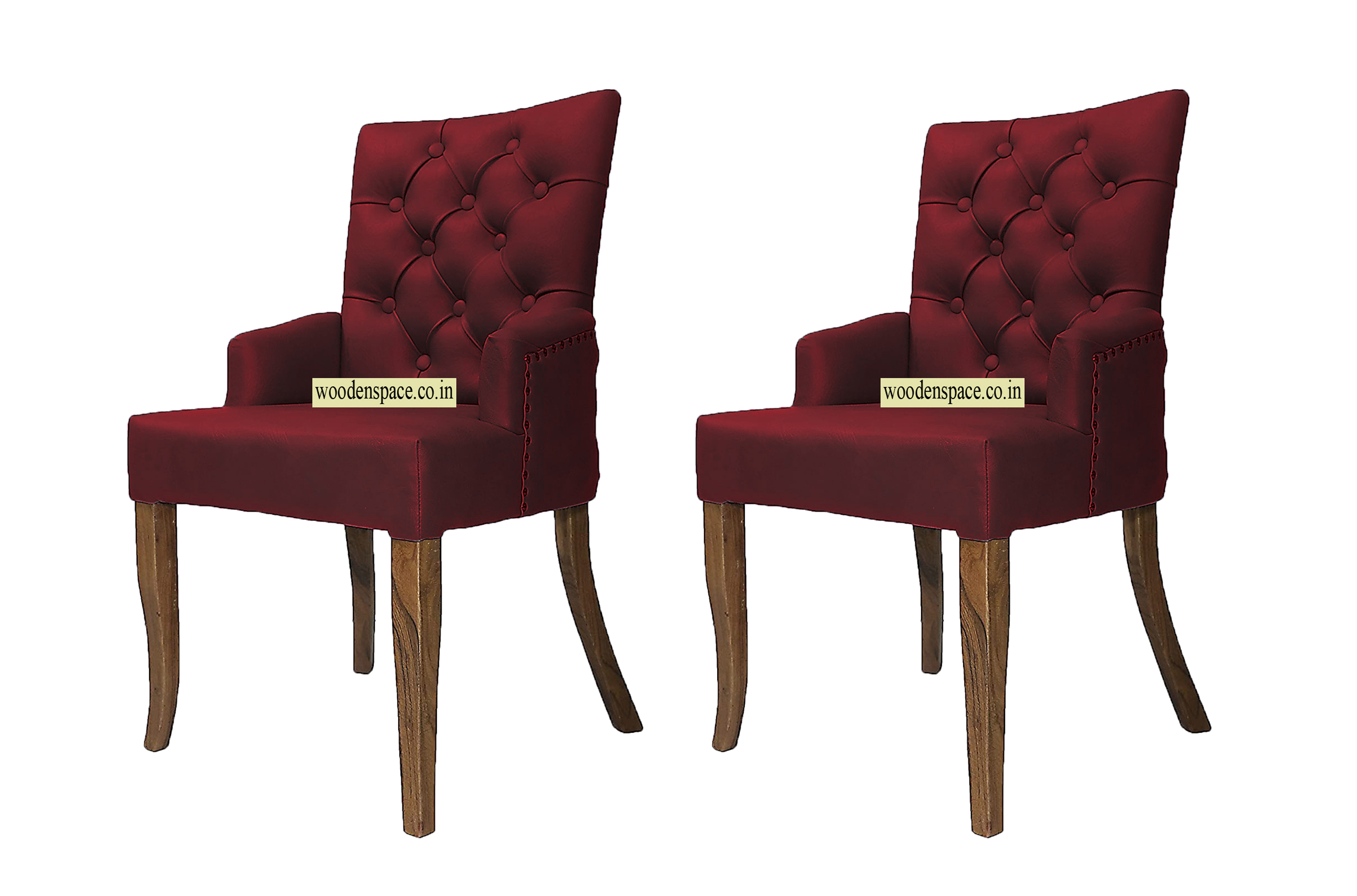 Vintage Maroon  2 chairs combo