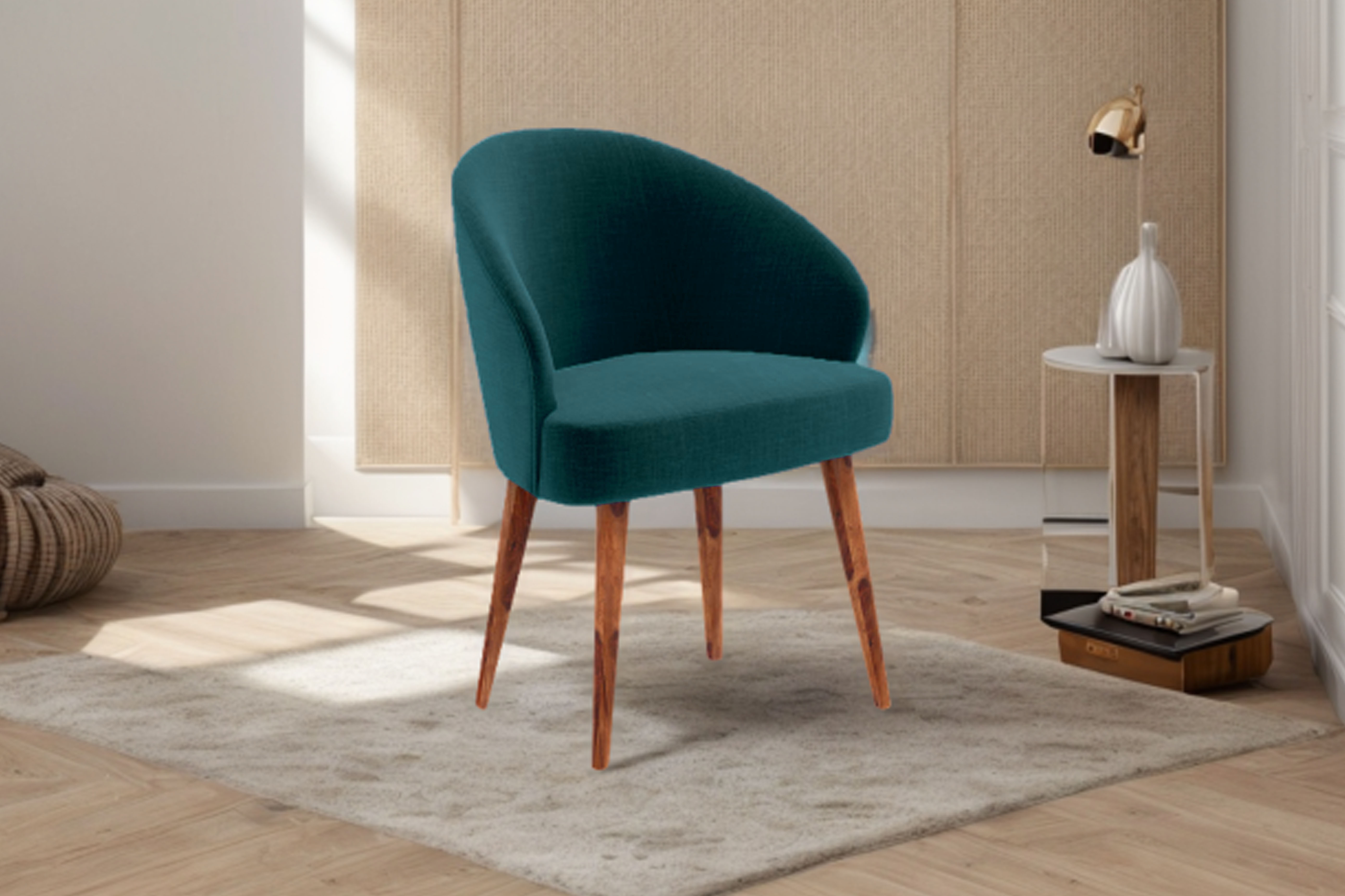 Dynamo see blue dining chair