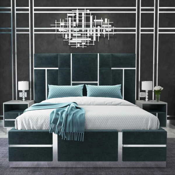 Royal look king size bed
